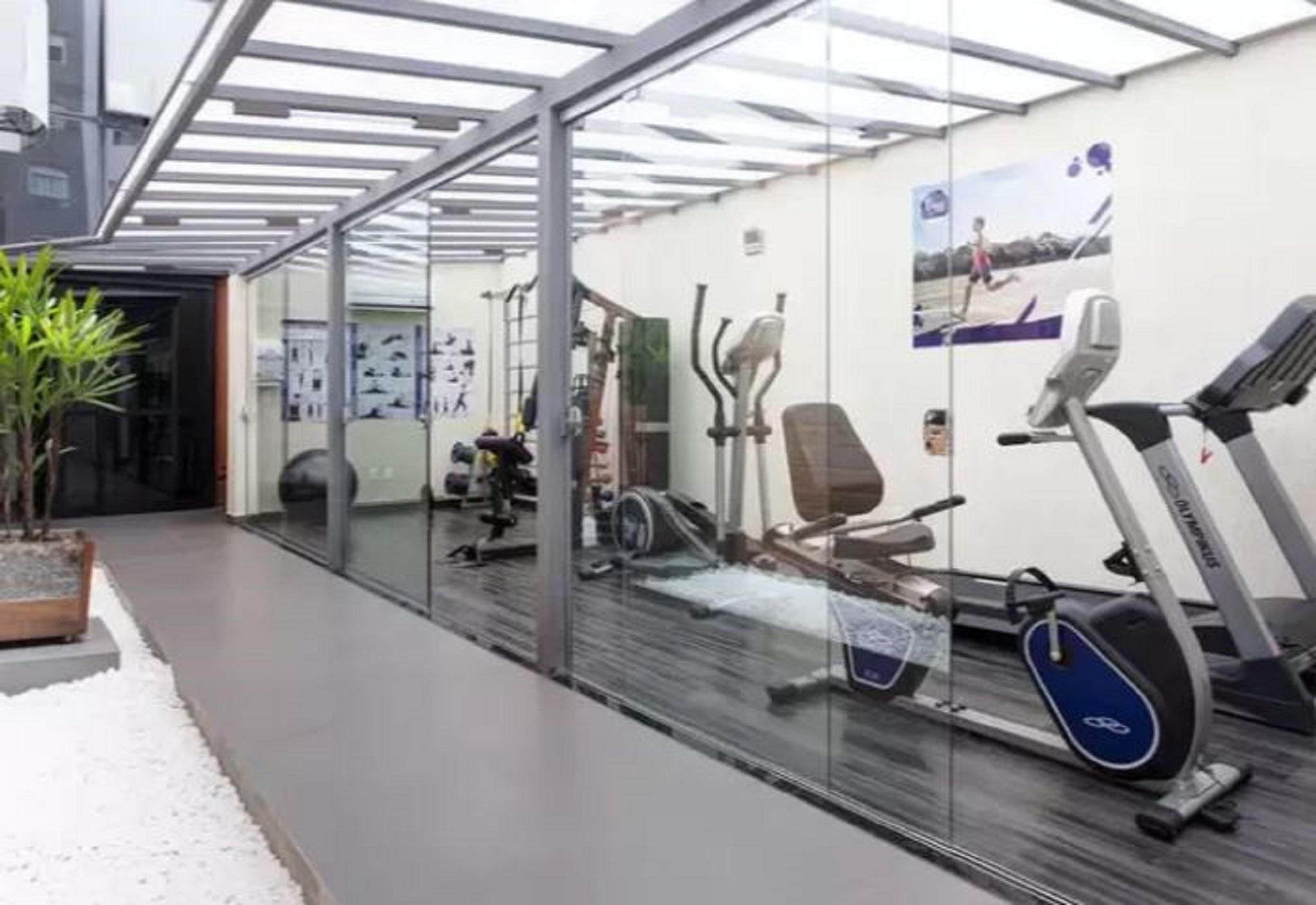 Royal Boutique Savassi Hotel Belo Horizonte Zewnętrze zdjęcie The gym at the hotel